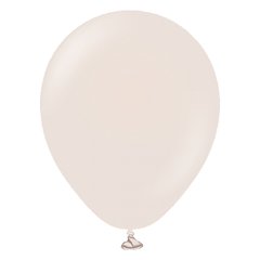 Латексна кулька Kalisan білий пісок (White Sand) пастель 12"(30см) 100шт