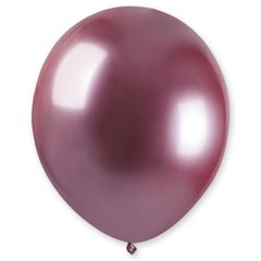 Латексна кулька Gemar рожева (091) хром 5"(12,5см)100шт