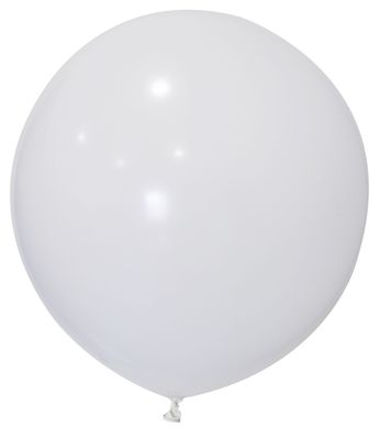 24" Кулька-гігант Balonevi білого кольору (1шт)