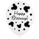 Латексные шары 12'' (50 шт) KDI Малайзия пастель, на День рождения "Happy Birthday", Микки (30 см)