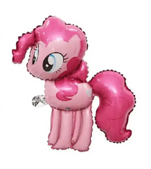Фольгована кулька фігура "Поні"(під повітря) рожева 50х60 см. в уп.(1шт.)