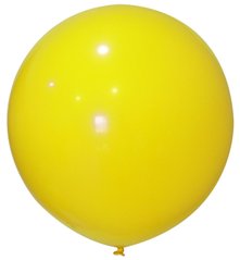 24" Кулька-гігант Balonevi жовтого кольору (1шт)