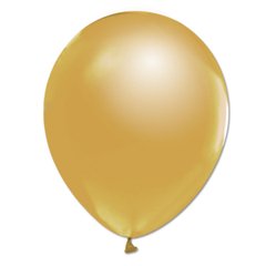 Латексна кулька Balonevi золота (M22) металік 12" (30см) 100шт.