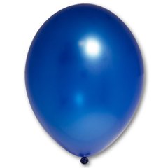 Латексна кулька Belbal синя(065) металік В85 10,5"(27см) 50шт