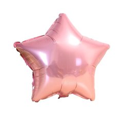 Фольгована кулька Pinan "Зірка" рожева пастель 10" (25см) 1шт.