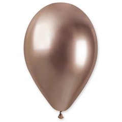 Латексна кулька Gemar хром рожеве золото (096) 13" (32,5 см) 50 шт