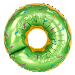 Кулька фольга КНР фігурний "Пончик" фісташковий, в упаковці