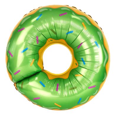 Кулька фольга КНР фігурний "Пончик" фісташковий, в упаковці