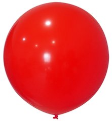 24" Кулька-гігант Balonevi червоного кольору (1шт)