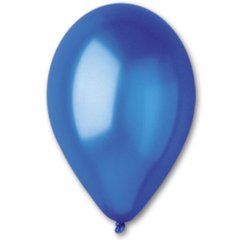 Латексна кулька Gemar синя (54) металік 11" (28 см) 100 шт