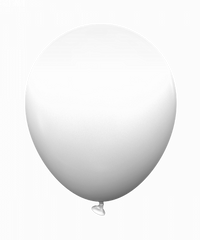 Латексные шары 12’ пастель Kalisan Турция 02 белый (30 см), 100 шт