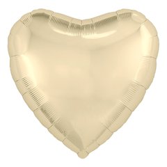 Фольгированный шар 19’ Agura (Агура) Сердце шампань, 49 см