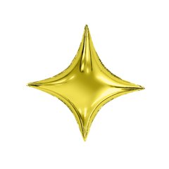 Фольгована кулька Pinan "Зірка" золота (70х70см) 1шт.