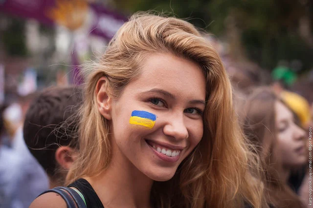 тату в вигляді прапора України