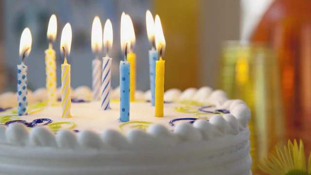Свечи для торта Звезда, свечки на торт с днем рождения